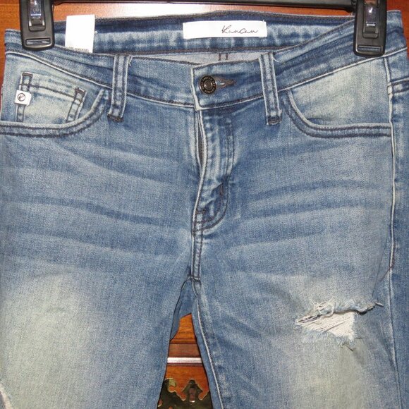 Kancan Womens Size 23 Medium Wash Style KC8101 Denim Blue Jeans - Picture 9 of 15